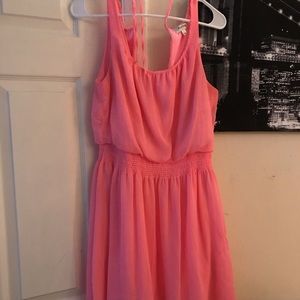 Pink summer dress